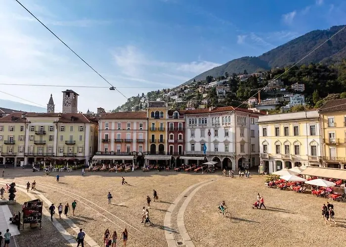 Loft Dv1 - Bellissimo Loft In Citta Vecchia Λοκάρνο